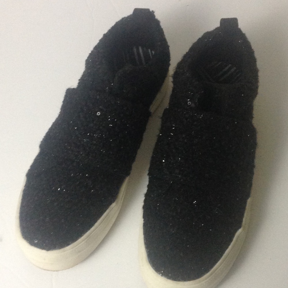 Dolce Vita Lamra Sparkle Slip On Platform Shoes 8